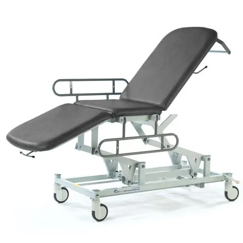 Seers - Medicare 3 Section Electric Mobile Treatment Couch with gas assisted backrest