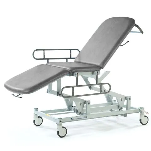 Seers - Medicare 3 Section Electric Mobile Treatment Couch with gas assisted backrest