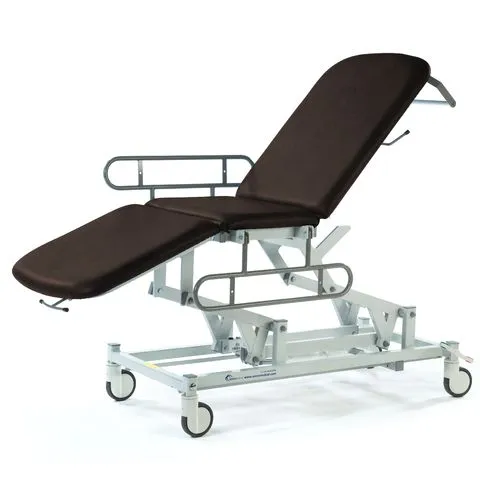 Seers - Medicare 3 Section Electric Mobile Treatment Couch with gas assisted backrest