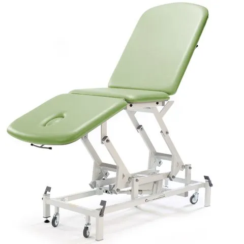 Seers - Therapy 3 Section Electric Couch, with standard head section and various switch options (240kg SWL)
