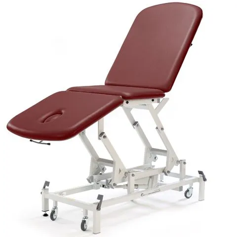 Seers - Therapy 3 Section Electric Couch, with standard head section and various switch options (240kg SWL)
