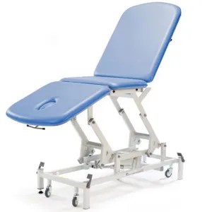 Seers - Therapy 3 Section Electric Couch, with standard head section and various switch options (240kg SWL)