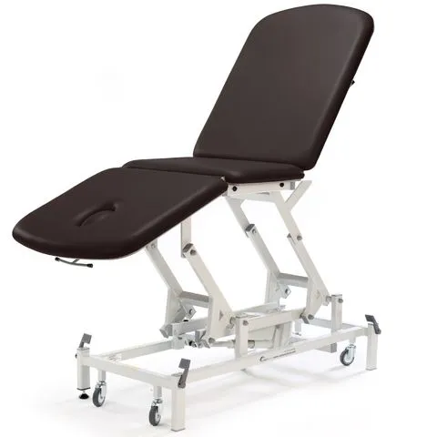 Seers - Therapy 3 Section Electric Couch, with standard head section and various switch options (240kg SWL)