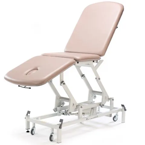 Seers - Therapy 3 Section Electric Couch, with standard head section and various switch options (240kg SWL)