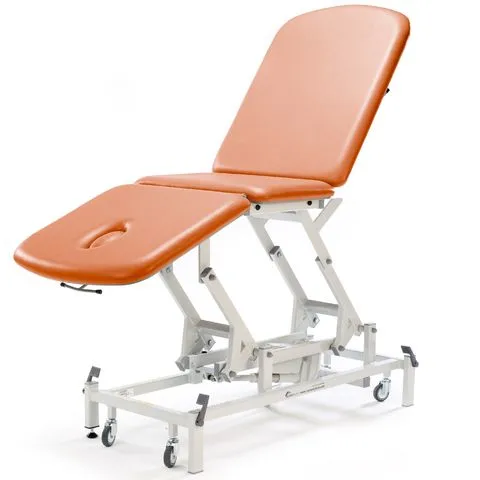 Seers - Therapy 3 Section Electric Couch, with standard head section and various switch options (240kg SWL)