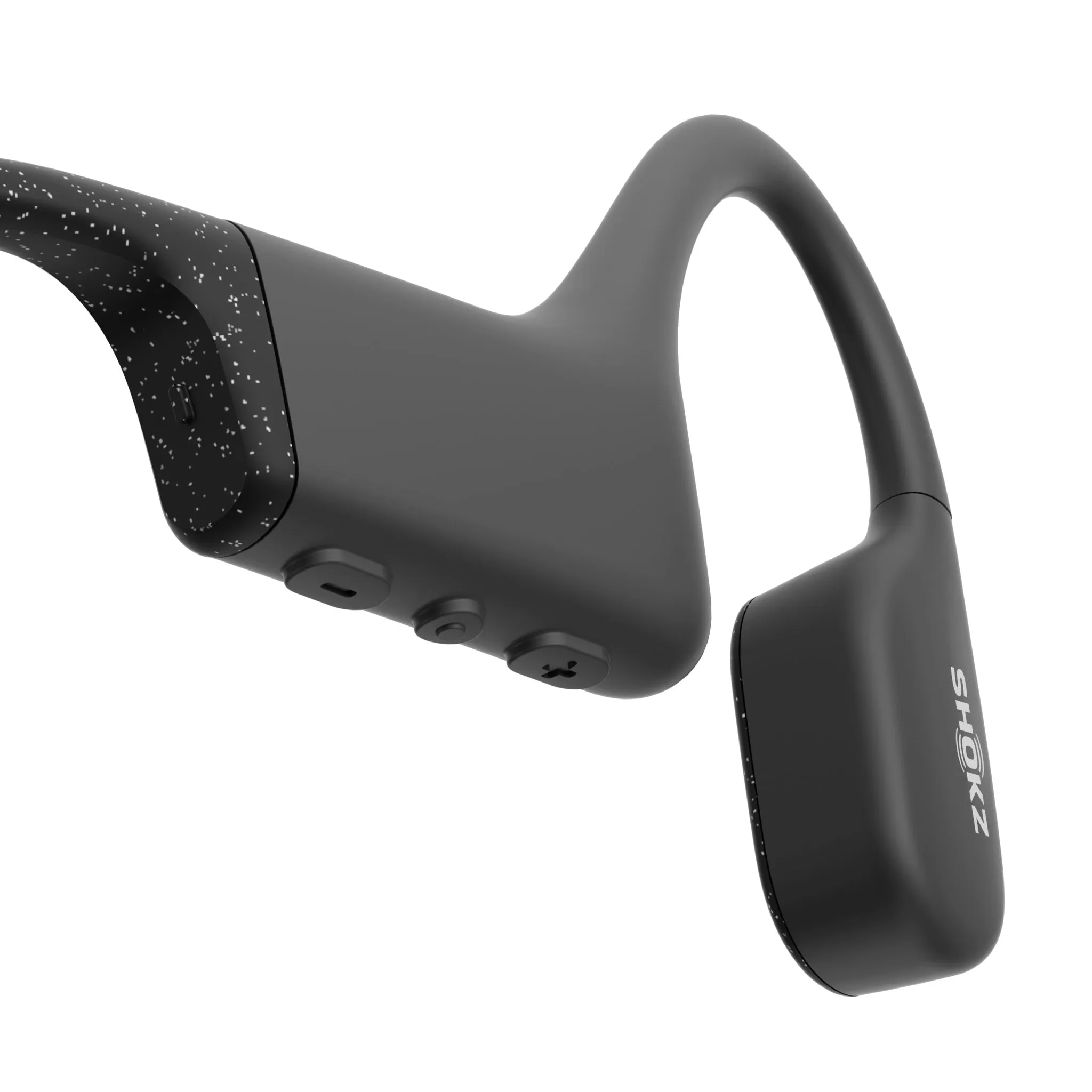 Shokz OpenSwim Waterproof Bone Conduction MP3 Headphones Black
