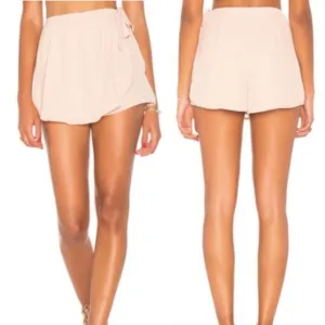 Show me Your Mumu great wrap shorts skorts blush M
