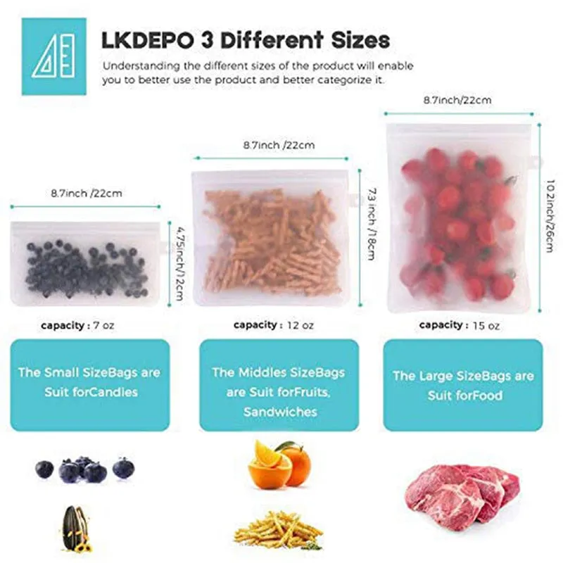 Silicone Food Storage Bag
