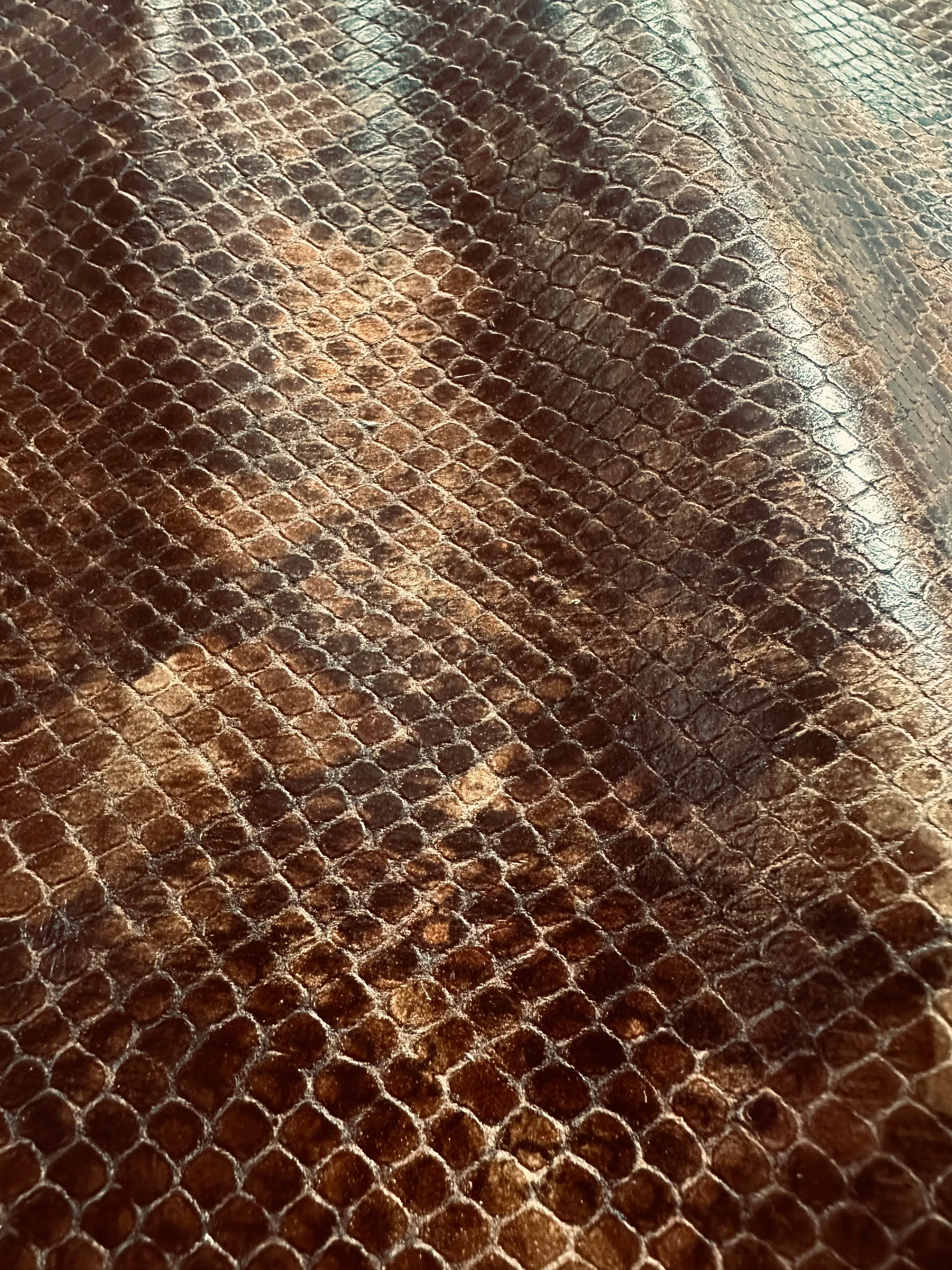 Snakeskin Calf Hide - odd shape