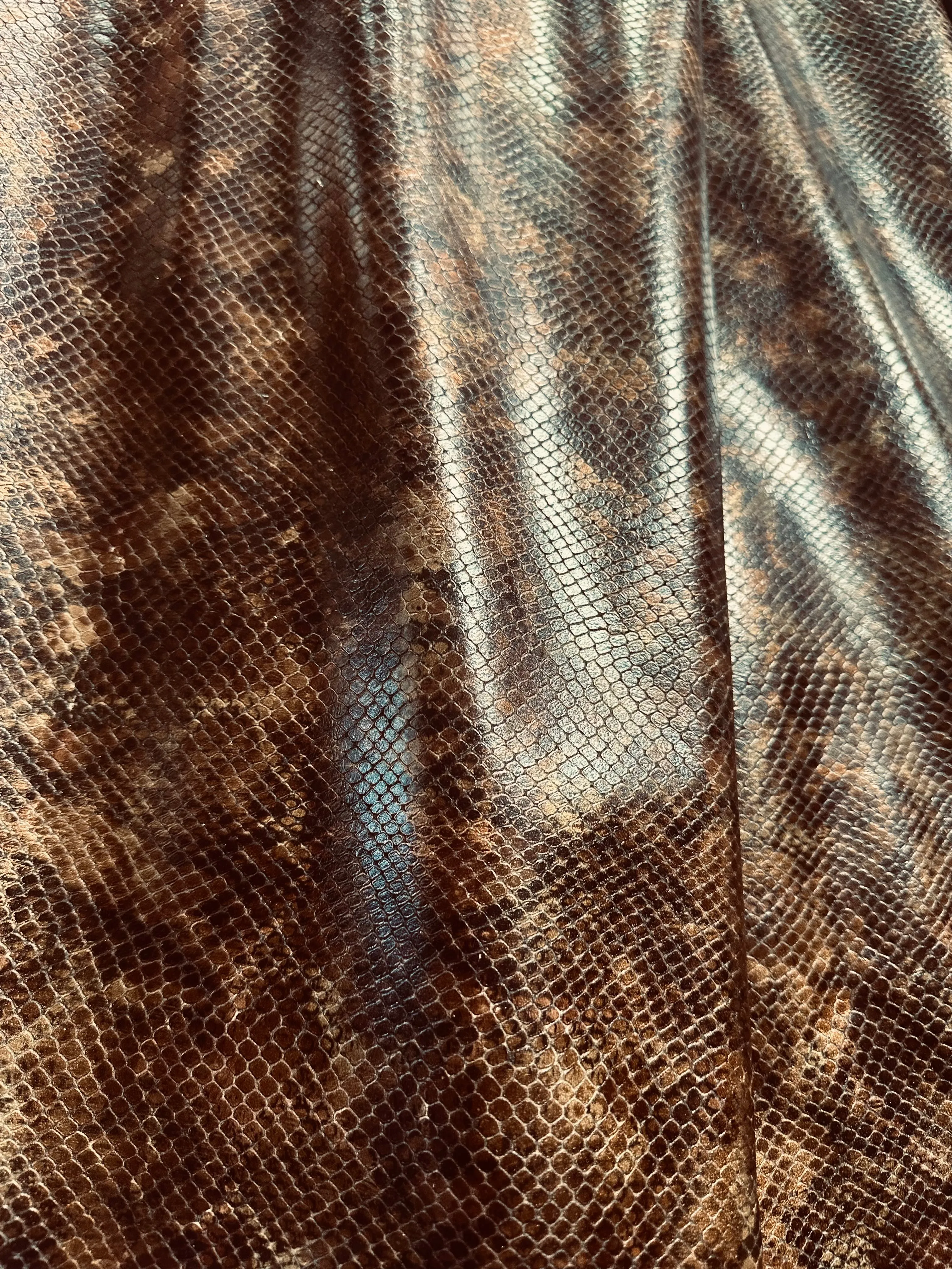 Snakeskin Calf Hide - odd shape