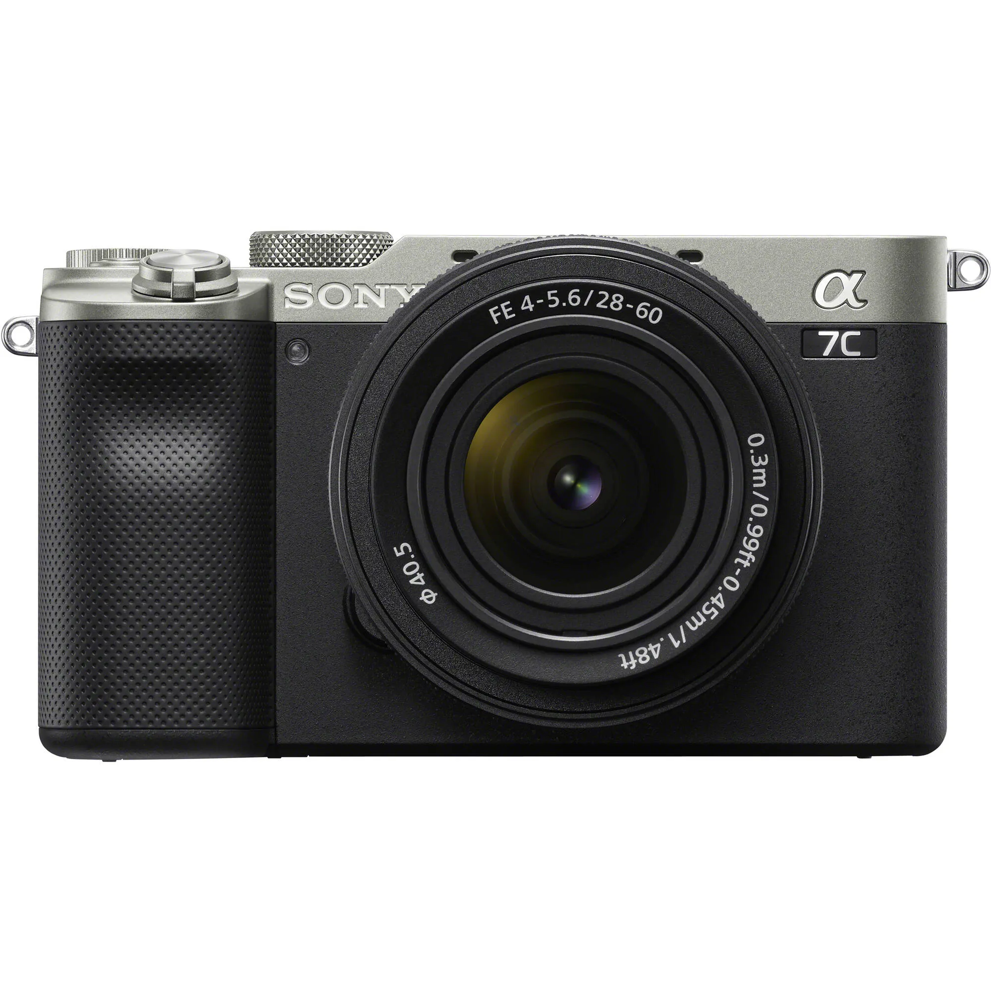 Sony Alpha A7C Mirrorless Camera 28-60mm f/4-5.6 Kit Silver