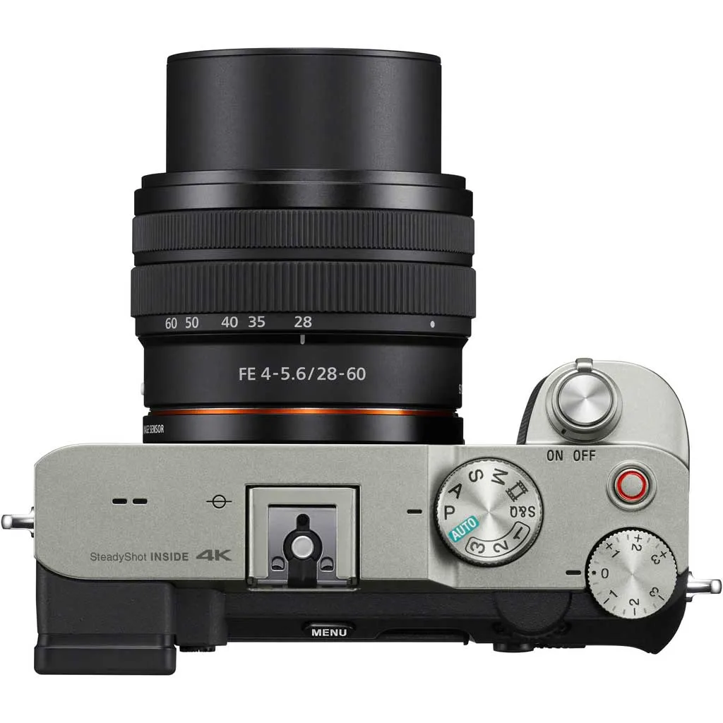 Sony Alpha A7C Mirrorless Camera 28-60mm f/4-5.6 Kit Silver