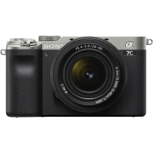 Sony Alpha A7C Mirrorless Camera 28-60mm f/4-5.6 Kit Silver