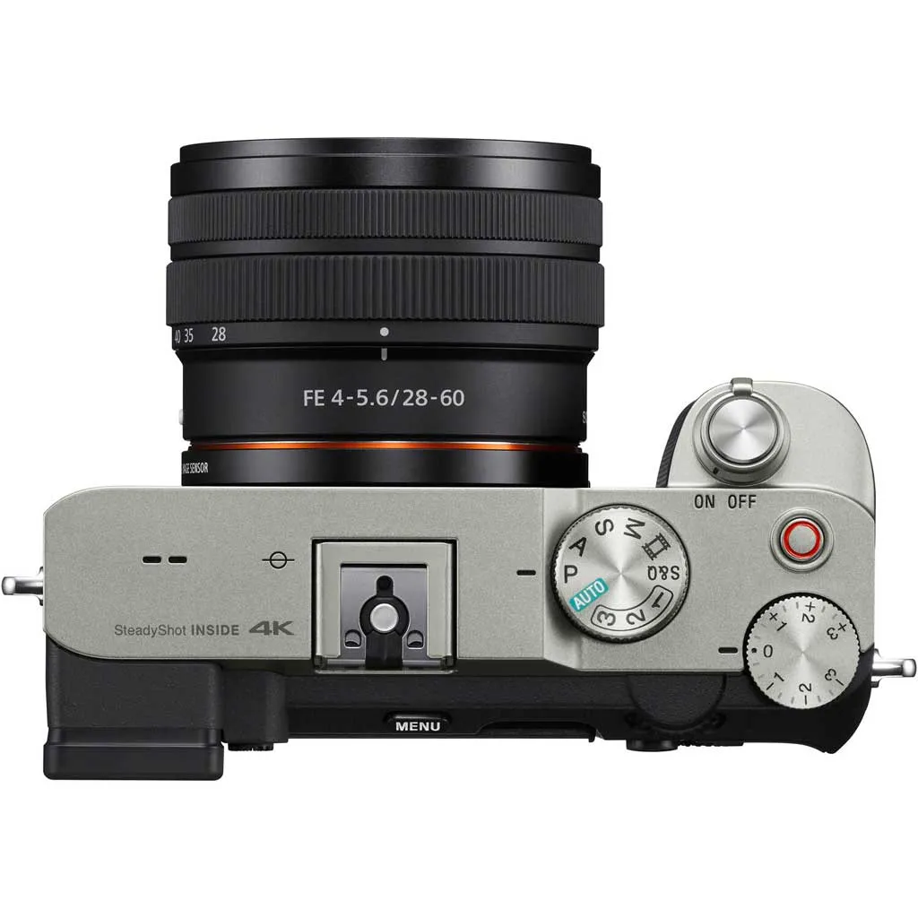Sony Alpha A7C Mirrorless Camera 28-60mm f/4-5.6 Kit Silver