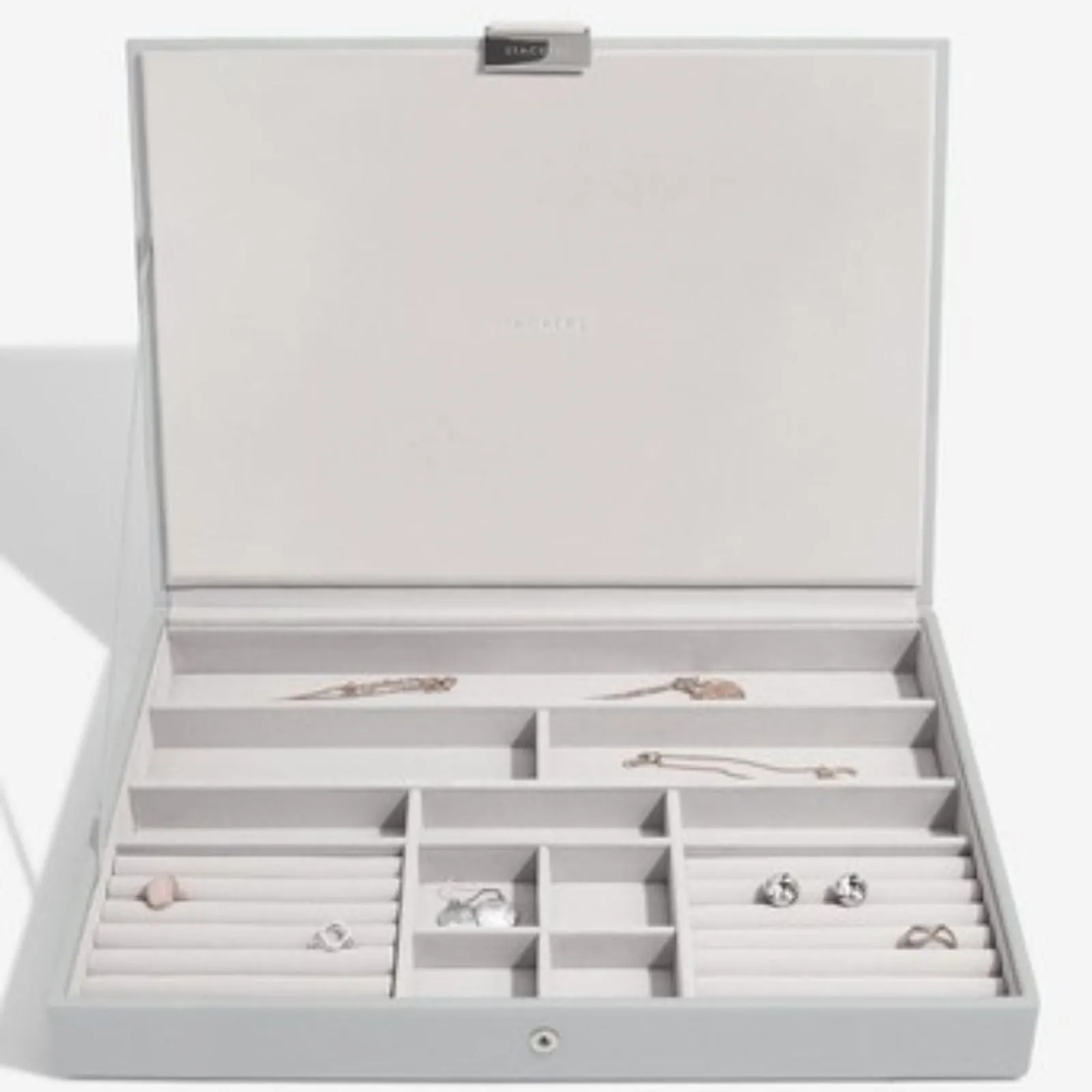 Stackers Supersize Jewellery Box (Set) - Pebble Grey