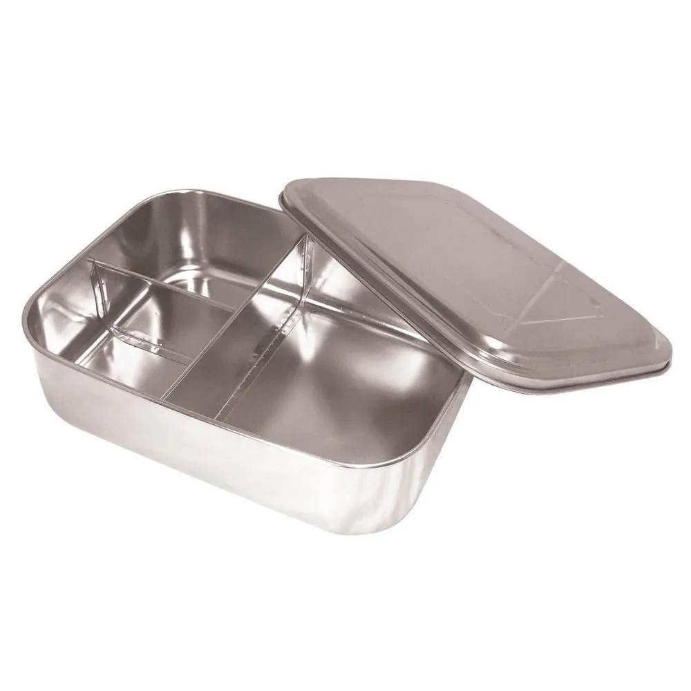 stainless steel lunchbox (2 compartments)