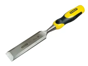 Stanley Tools Dynagrip Bevel Edge Chisel With Strike Cap 38Mm (1.1/2In)