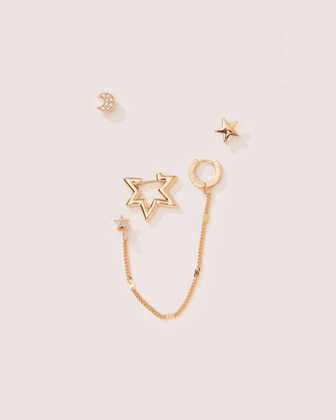 STAR EARRING SET