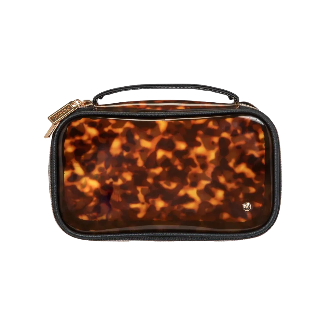 Stephanie Johnson - Claire Medium Makeup Case - Clear Tortoise