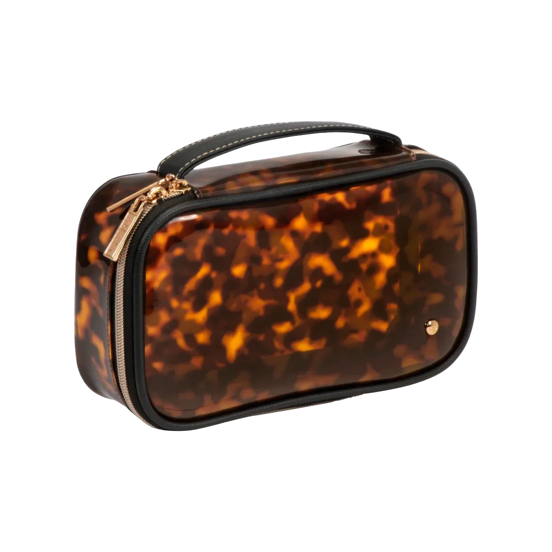 Stephanie Johnson - Claire Medium Makeup Case - Clear Tortoise