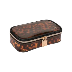 Stephanie Johnson - Claire Medium Makeup Case - Clear Tortoise
