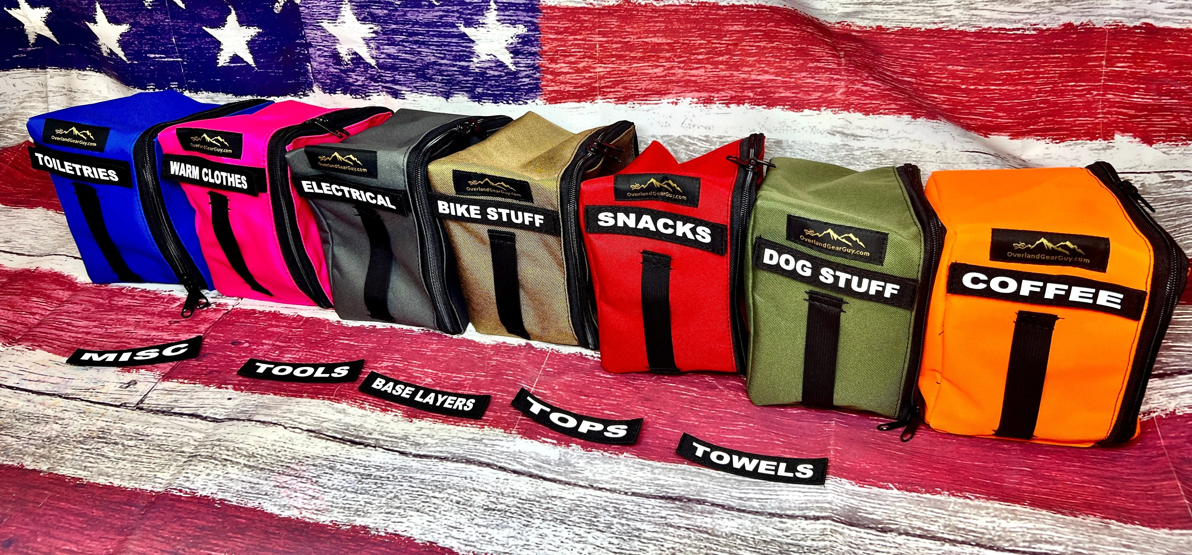 Storyteller Overhead Cabinet Storage Bags