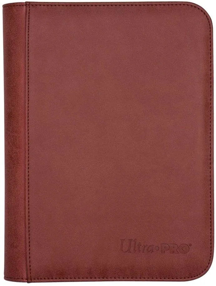 Suede Collection Zippered 4-Pocket Premium PRO-Binder