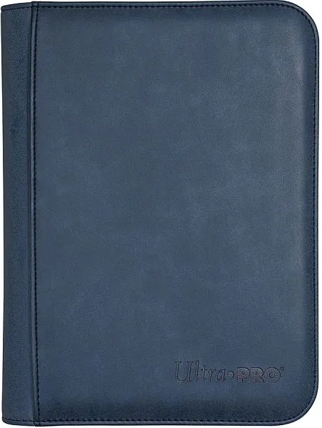 Suede Collection Zippered 4-Pocket Premium PRO-Binder