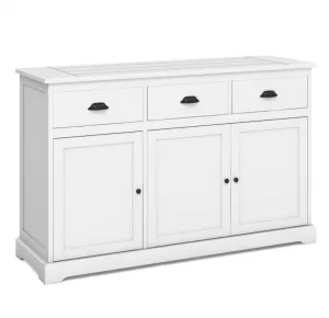 Super Elegant Cabinet Buffet SideBoard With Storage | Adjustable Shelves | 3 Drawers | Heavy Duty