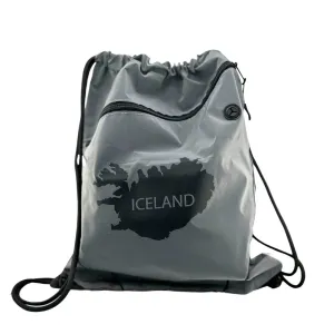 Swim Bag with Zipper - Grey