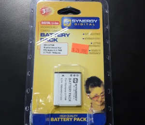 Synergy Digital Replacement Battery for (Olympus Li-70B) 3.7Volt 700mAh