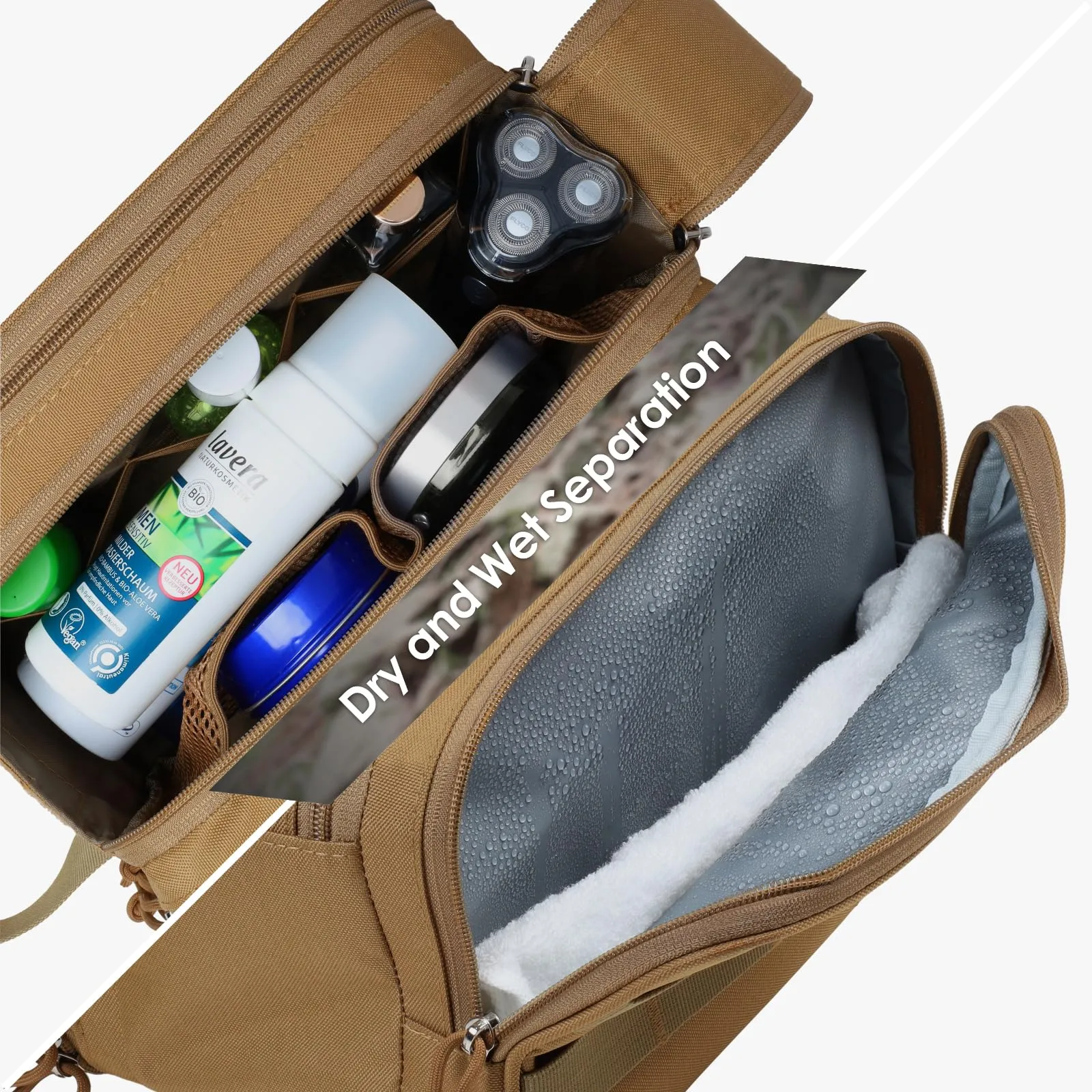 TACTICISM Toiletry Bag for Men & Molle Pouch, Buncle