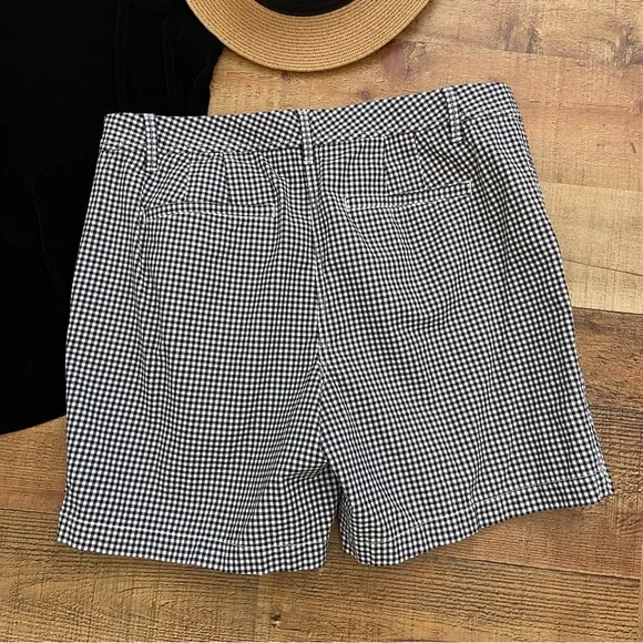 TALBOTS Gingham Plaid Shorts with Pockets