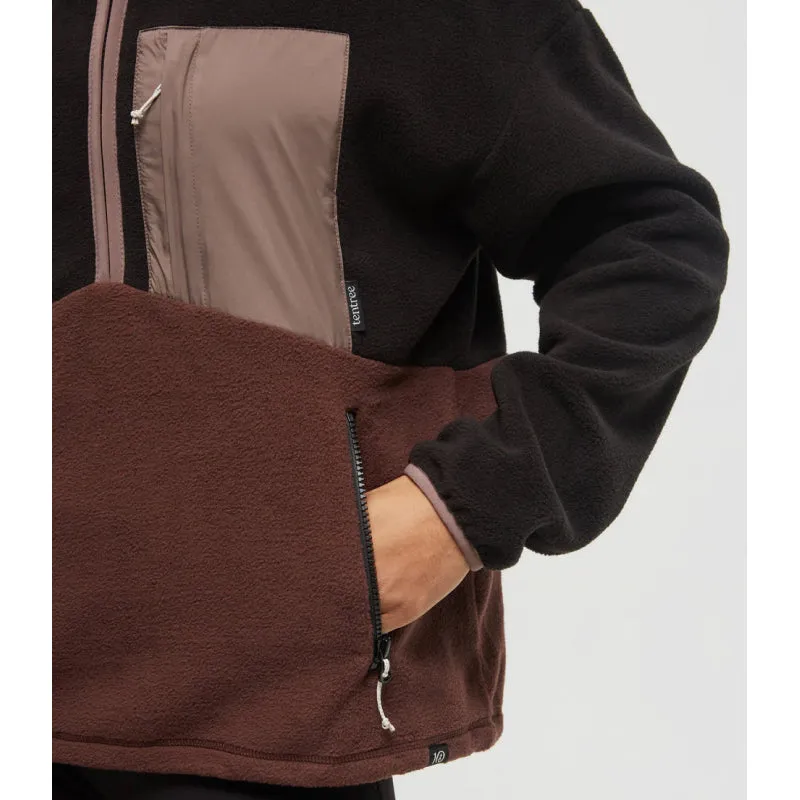 Tentree Women's Recycled MicroFleece Contrast 1/4 Zip