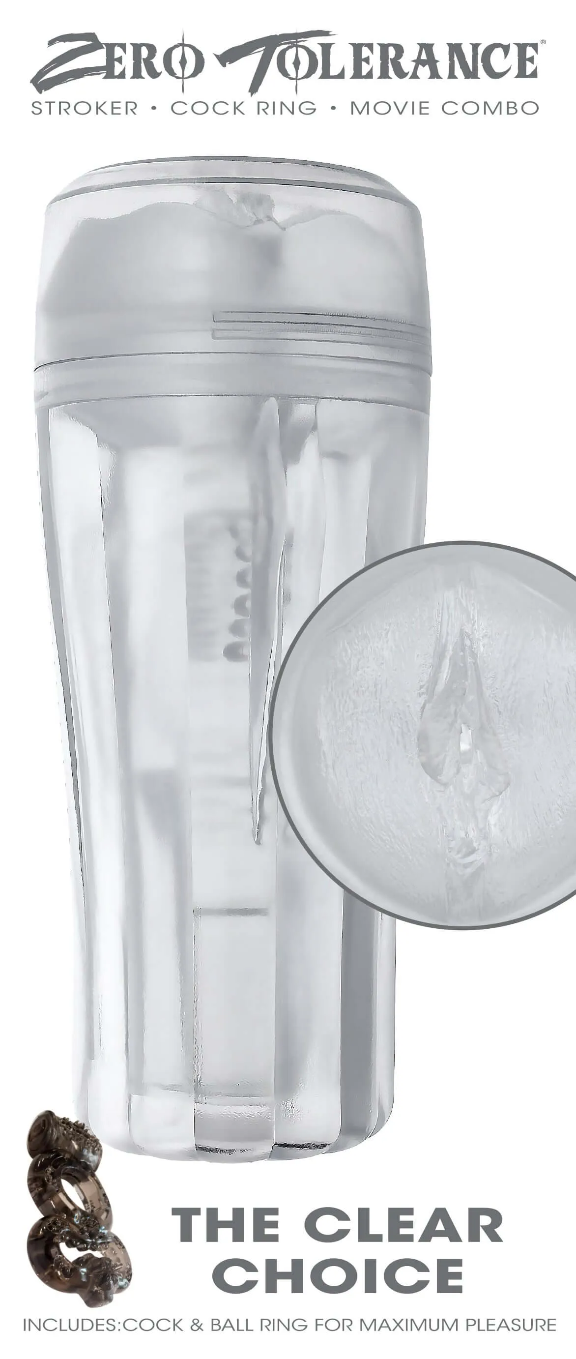 The Clear Choice Stroker - Clear