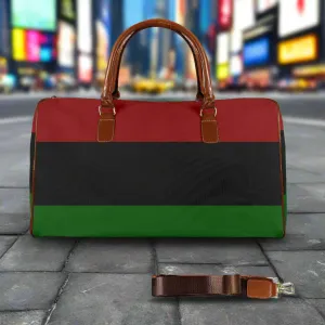 the Mel Representative - Red Black Green Travel Bag"