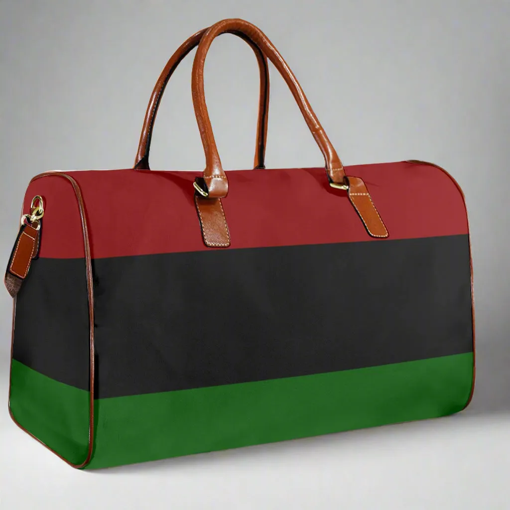 the Mel Representative - Red Black Green Travel Bag"