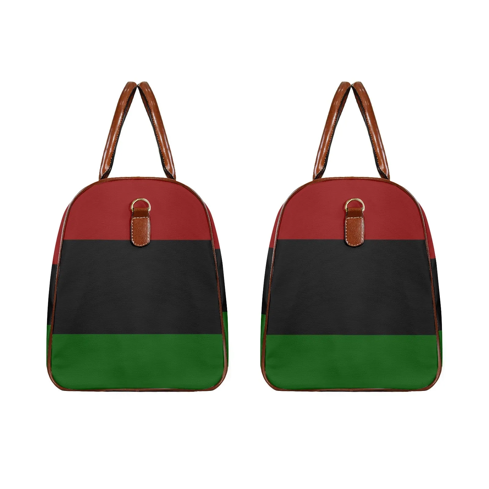 the Mel Representative - Red Black Green Travel Bag"