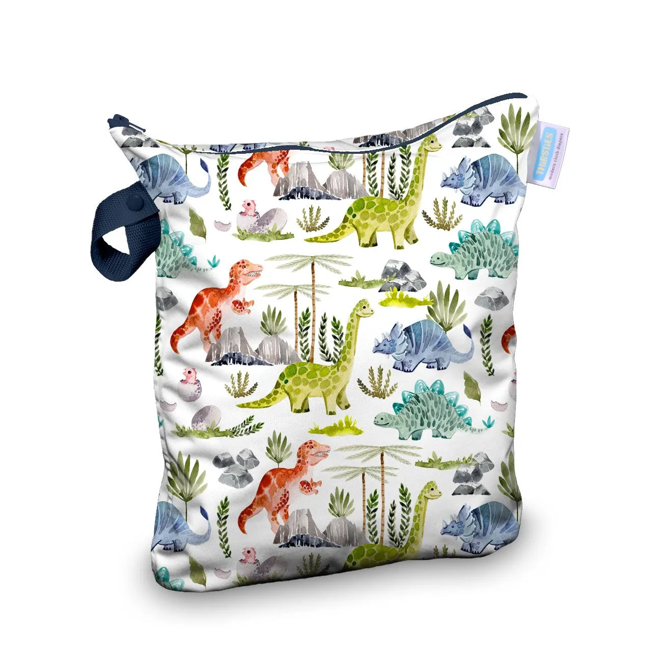 Thirsties - Deluxe Wetbag - Dino-rawr