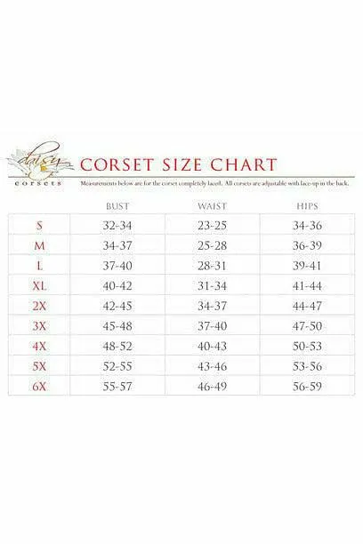 Top Drawer Dusty Rose Brocade Steel Boned Corset