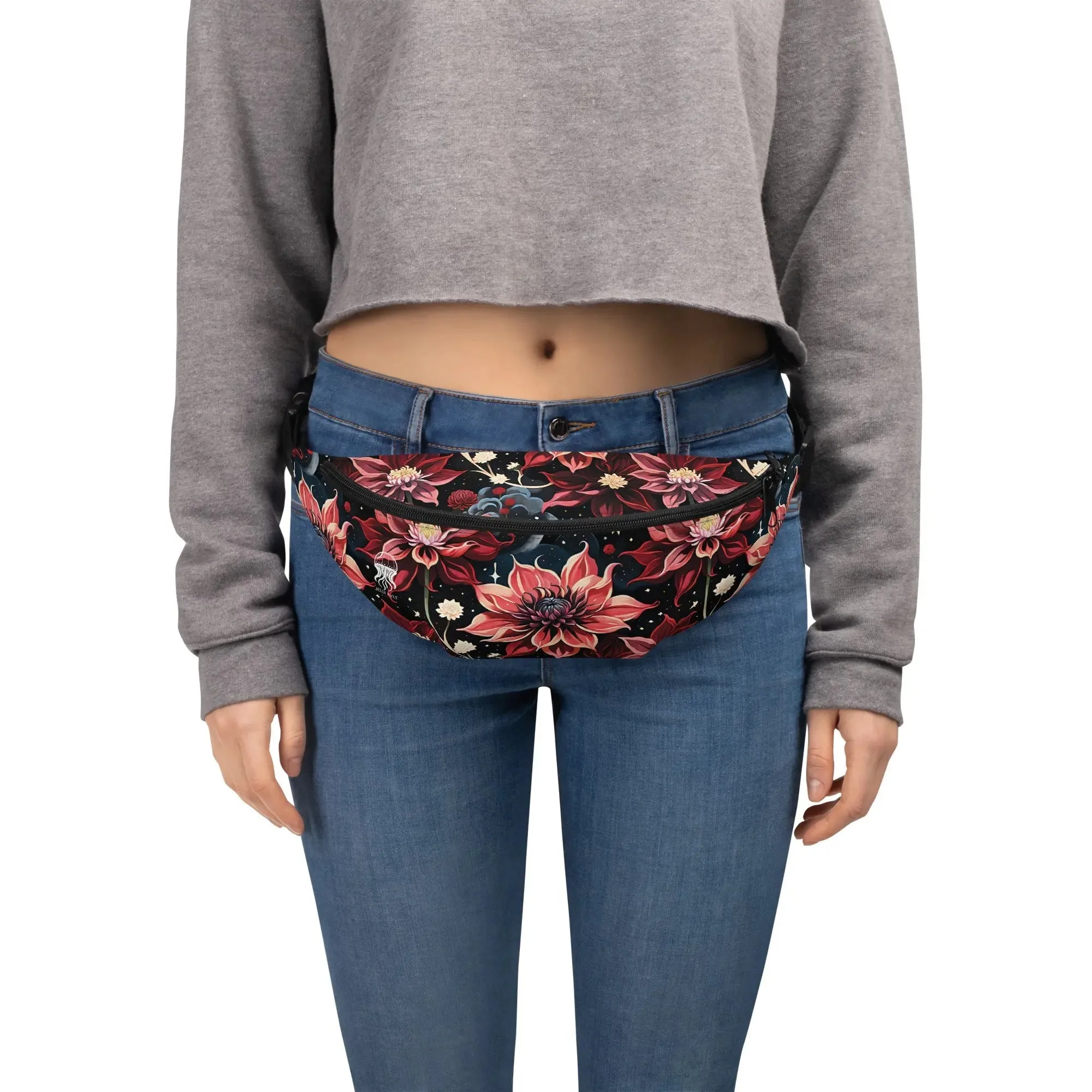 Twilight Dahlia Fanny Pack