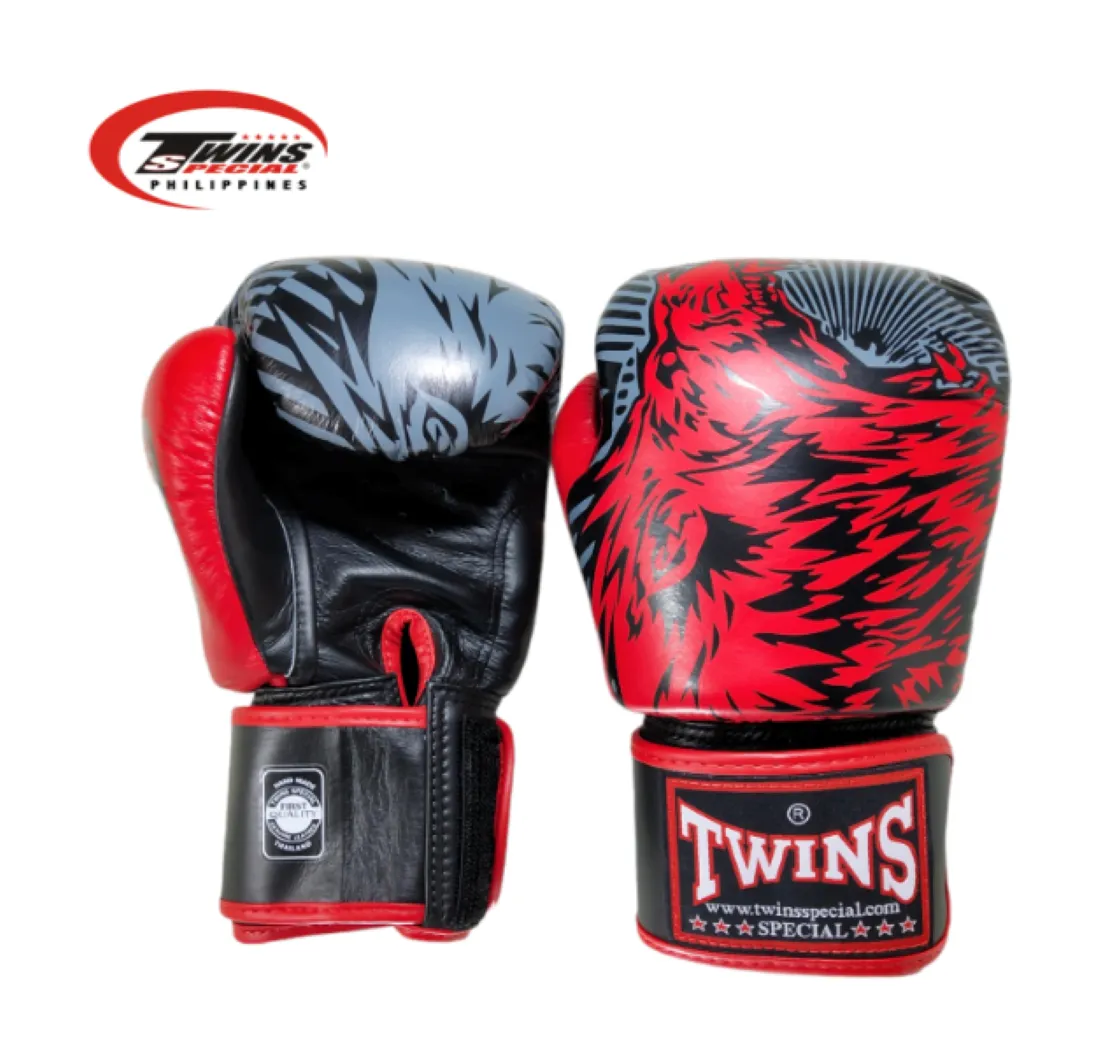 Twins Special Fancy Boxing Gloves Red Wolf