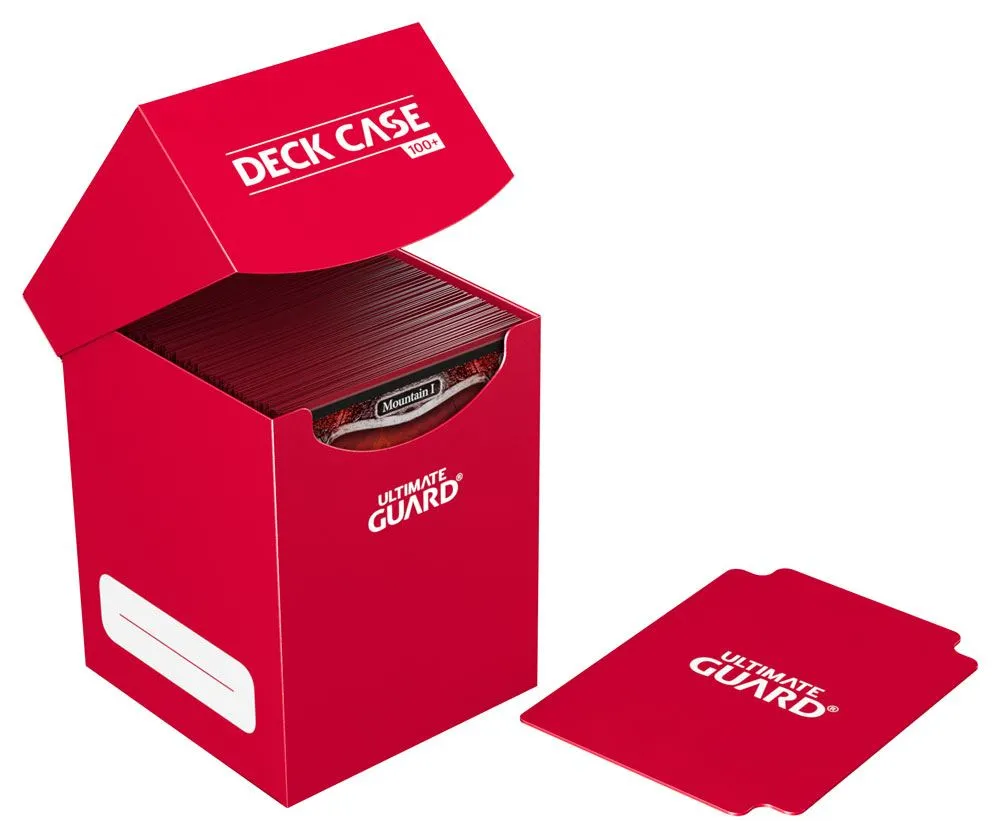 Ultimate Guard Deck Case 100  Standard Size Red