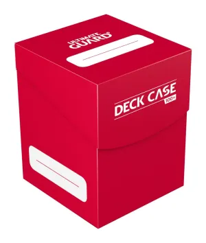 Ultimate Guard Deck Case 100  Standard Size Red