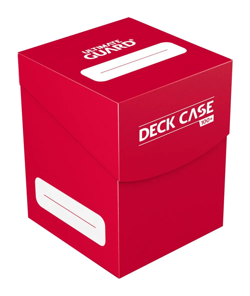 Ultimate Guard Deck Case 100  Standard Size Red