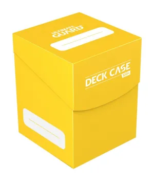 Ultimate Guard Deck Case 100  Standard Size Yellow
