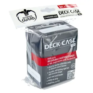 Ultimate Guard Deck Case 80  Standard Size Black Deck Box