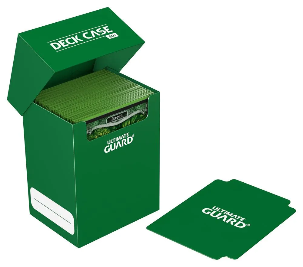 Ultimate Guard Deck Case 80  Standard Size Green
