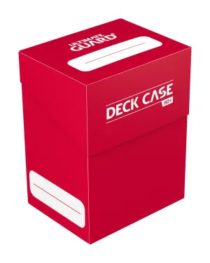 Ultimate Guard Deck Case 80  Standard Size Red