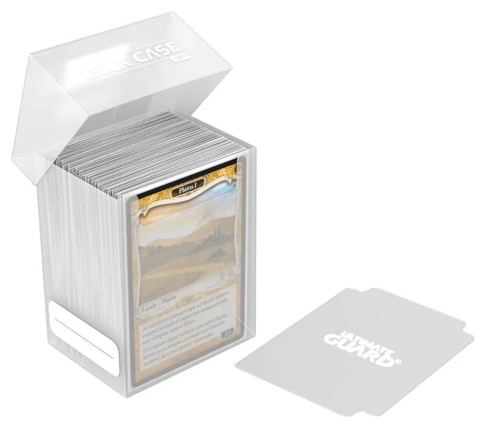 Ultimate Guard Deck Case 80  Standard Size Transparent